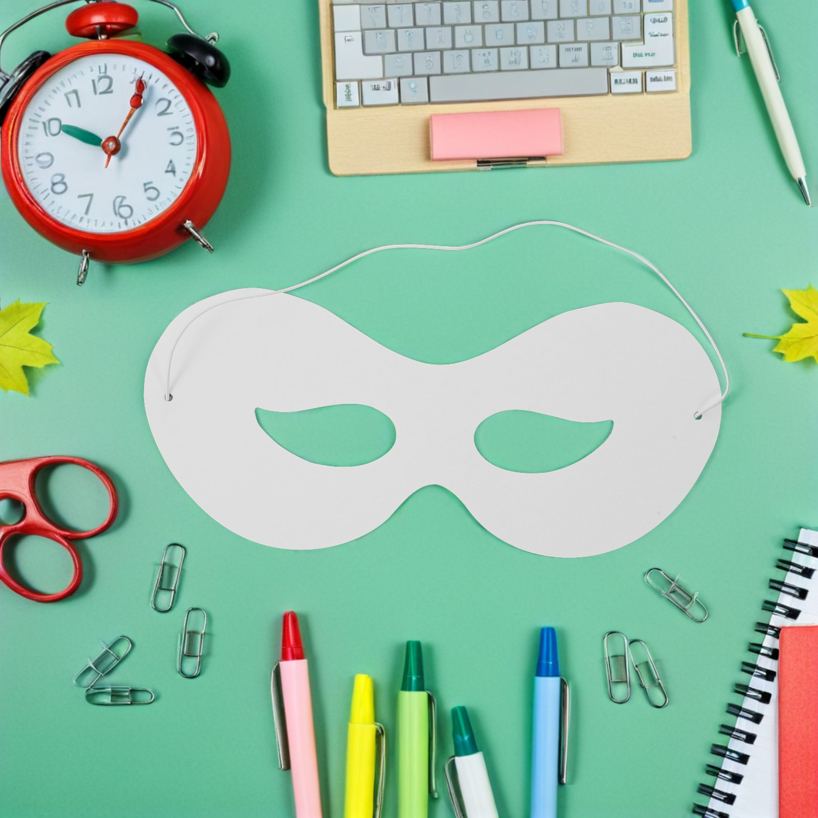 Kids Face Mask - 40 Adet Çocuklar İçin Kendin Boyayabileceğin