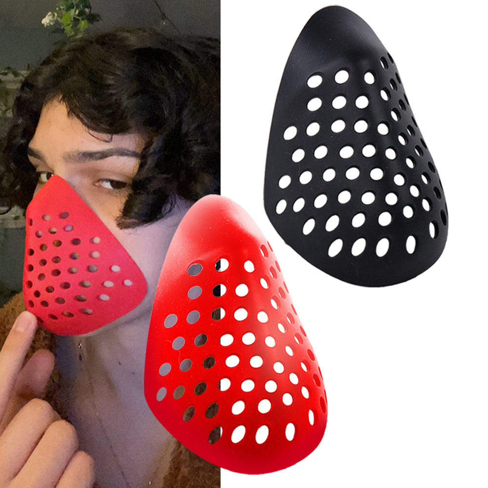 Silicone Mask Bracket - Yarım Yüz Braketi Silikon Maske Cosplay