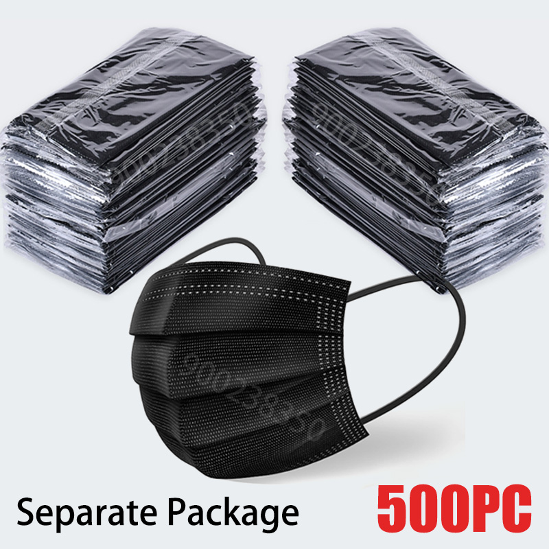 Disposable Surgical Mask - 10/50/100/200/500 Adet Maske Tek Kullanımlık Ayrı