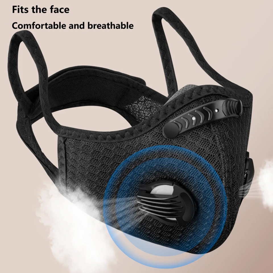 Anti Pollution Mask - 1 adet bisiklet maskesi aktif karbon