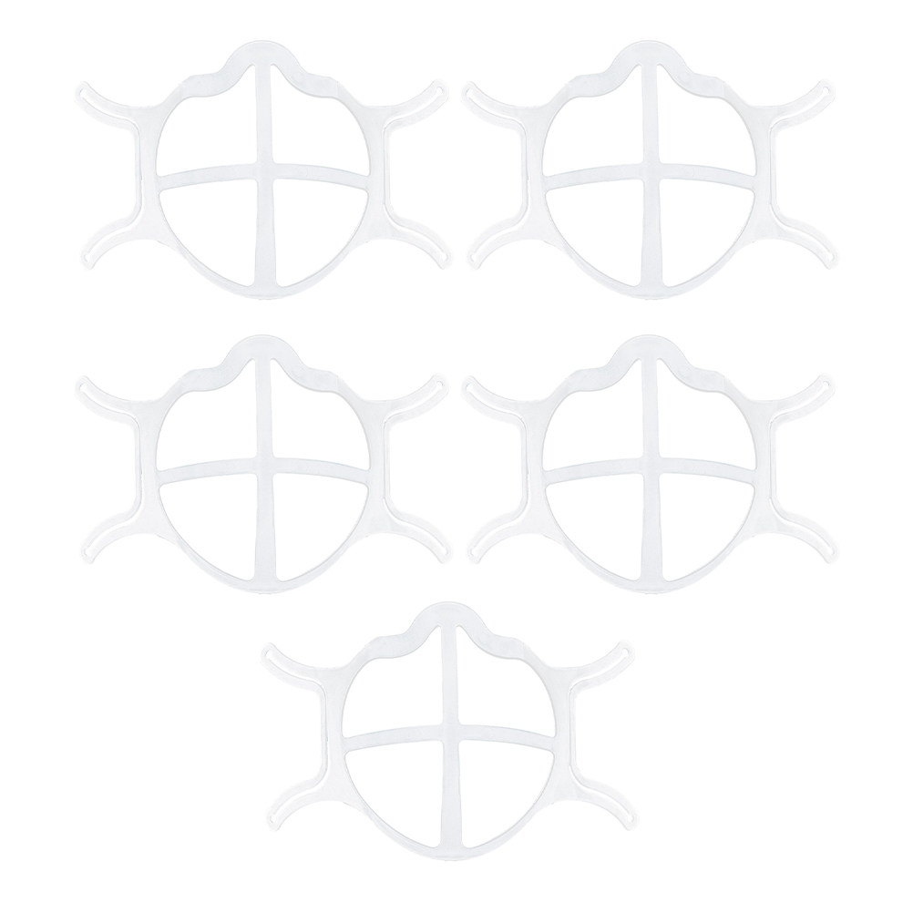 Silicone Mask Bracket - 5 Adet Maske Braketi Silikon 3D