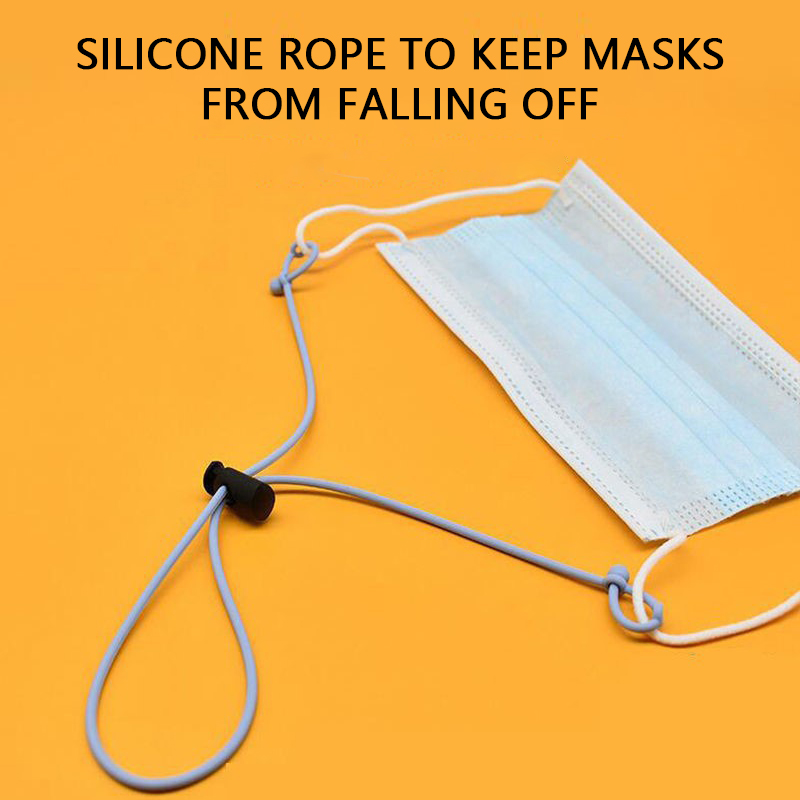 Mask Lanyard Adjustable - Silikon Maske Uzatma Ayarlanabilir Askısı, Kaybolmaya
