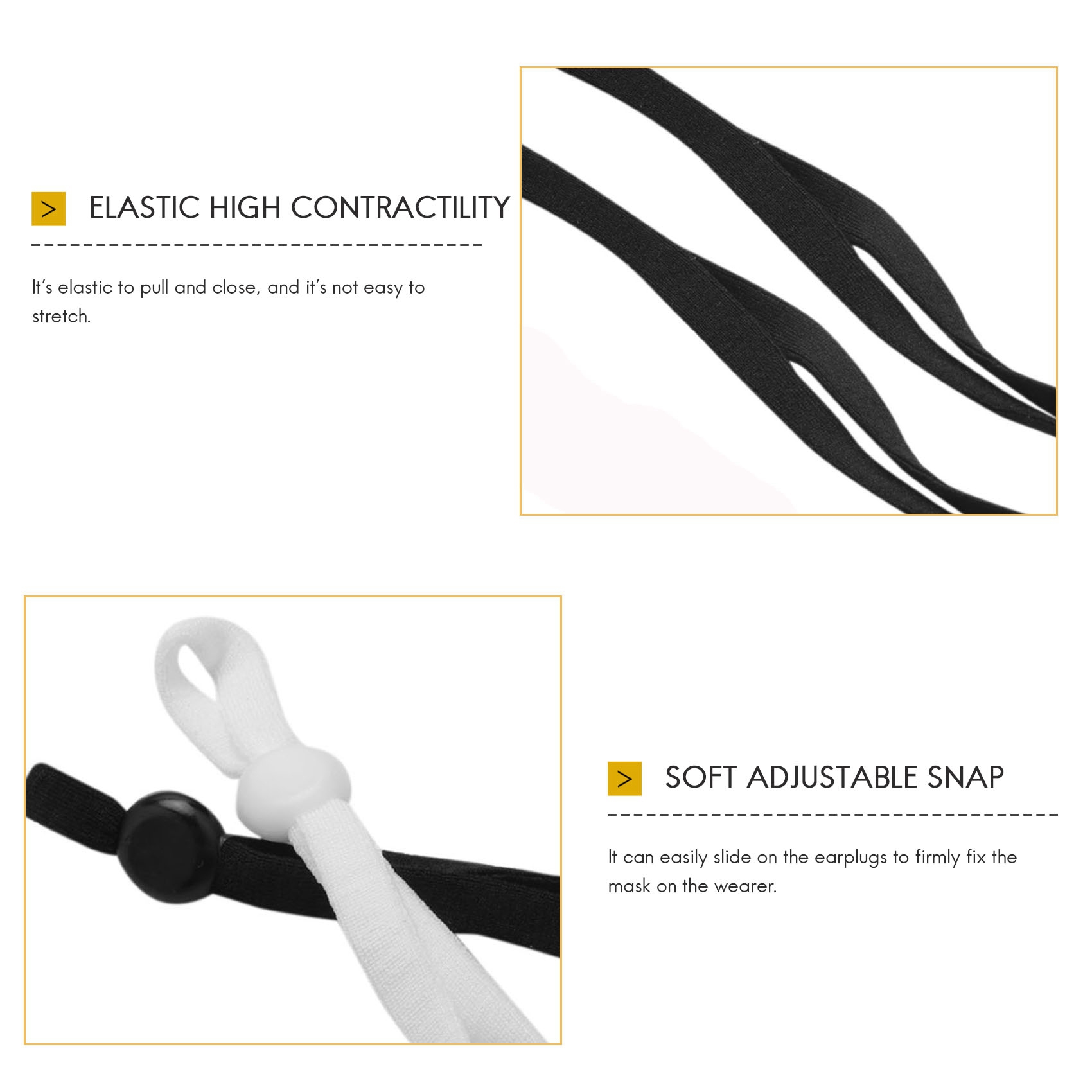 A27F-2000 Adet Dikiş Elastik B - Mask Lanyard Adjustable incelemesi ve fiyatı