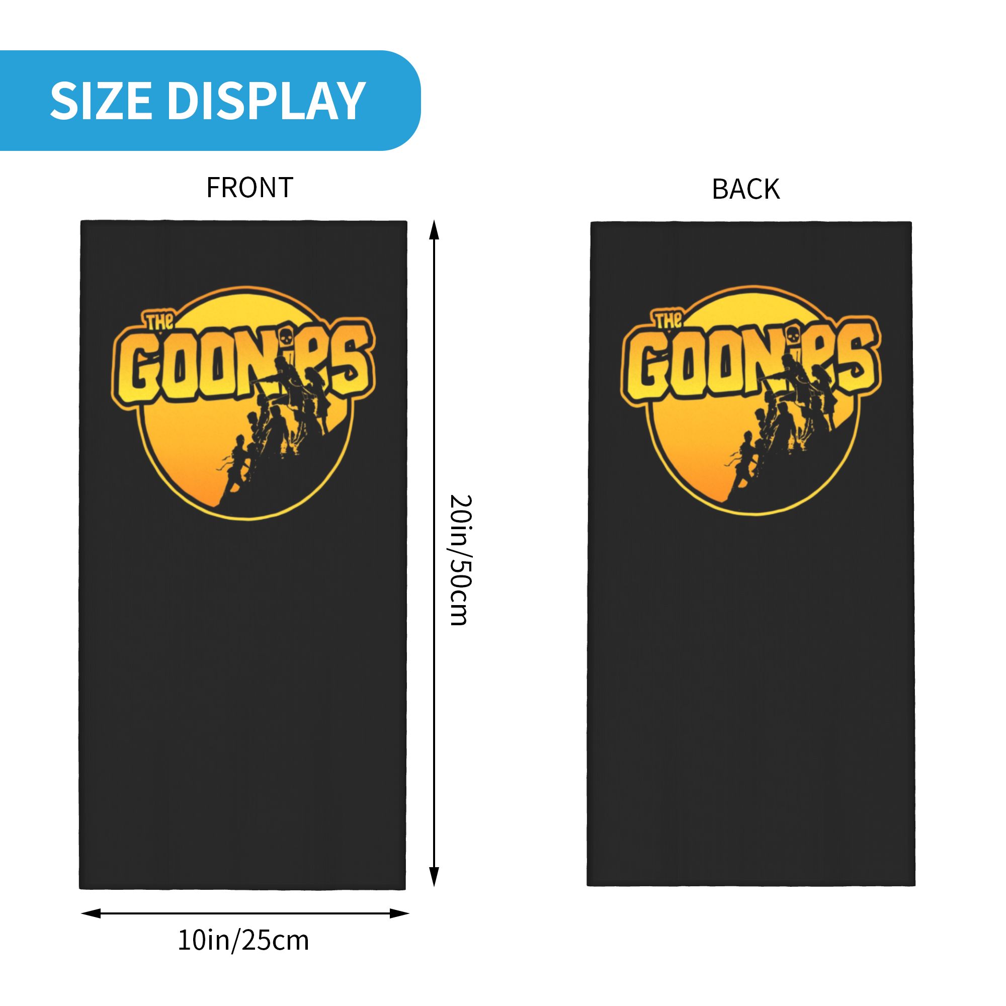Özel The Goonies Bandana Boyun - Neck Gaiter Face Cover incelemesi ve fiyatı