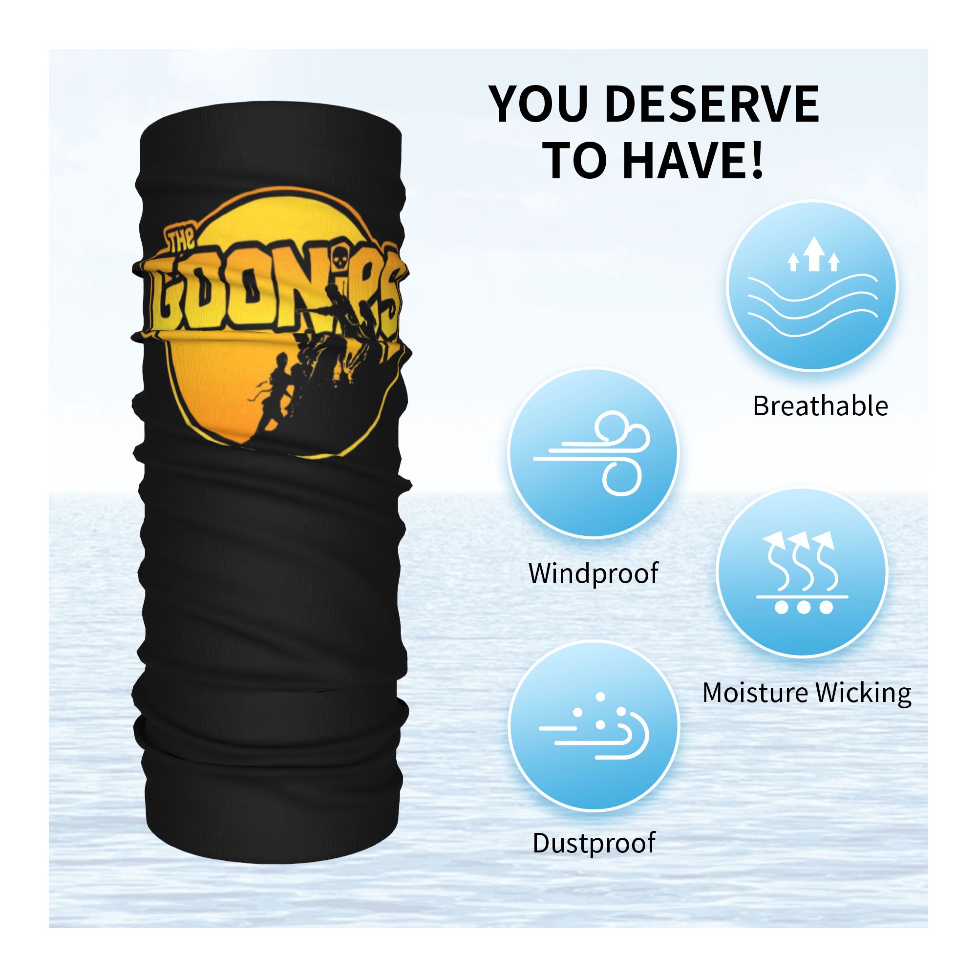 Özel The Goonies Bandana Boyun - Neck Gaiter Face Cover incelemesi ve fiyatı