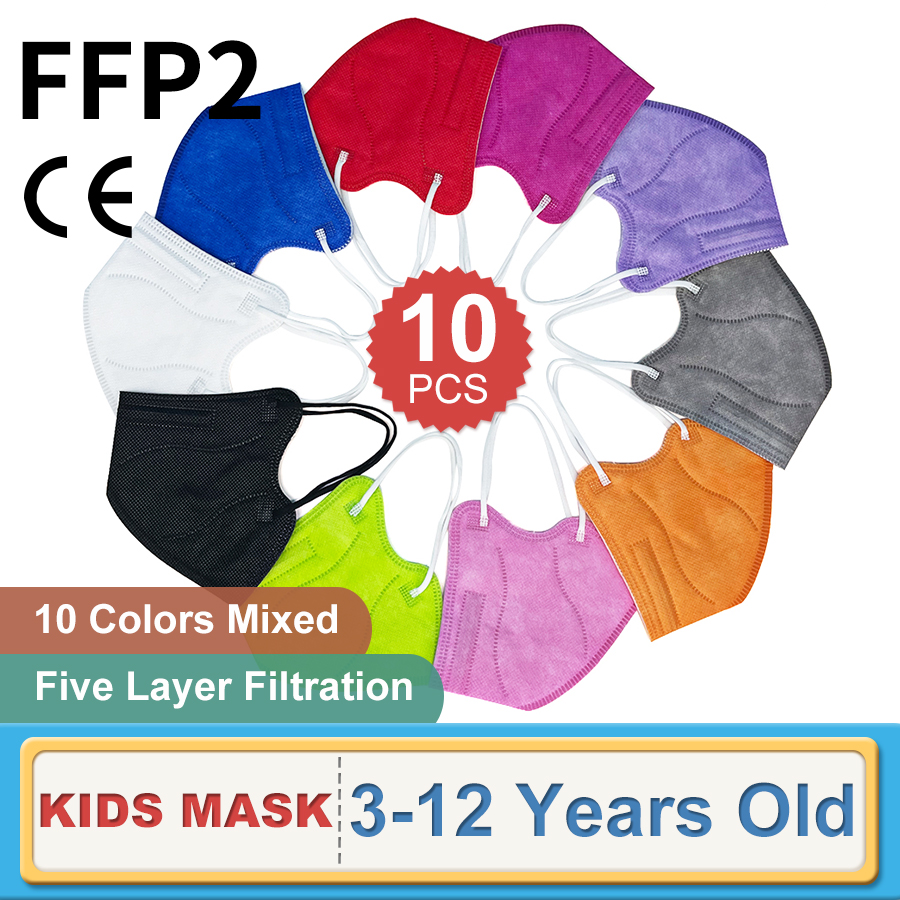 10 adet çocuk FFP2 yüz maskesi - Kids Face Mask incelemesi ve fiyatı