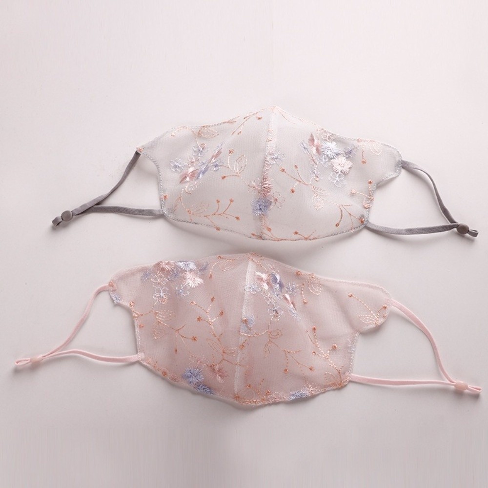 Klasik Nakışlı Çiçek Peçe Mask - Cloth Face Mask Washable incelemesi ve fiyatı