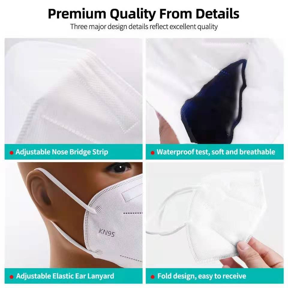 10-100 Adet Yetişkin FFP2 Mask - Disposable Surgical Mask incelemesi ve fiyatı