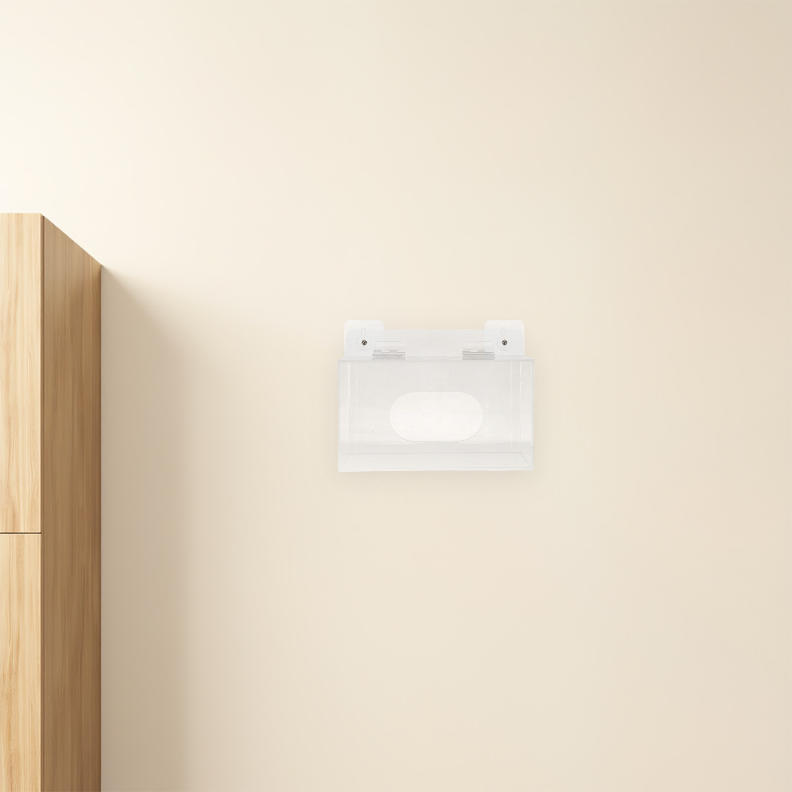 Şeffaf Akrilik Yüz Maskesi Düz - Face Mask Storage Box incelemesi ve fiyatı