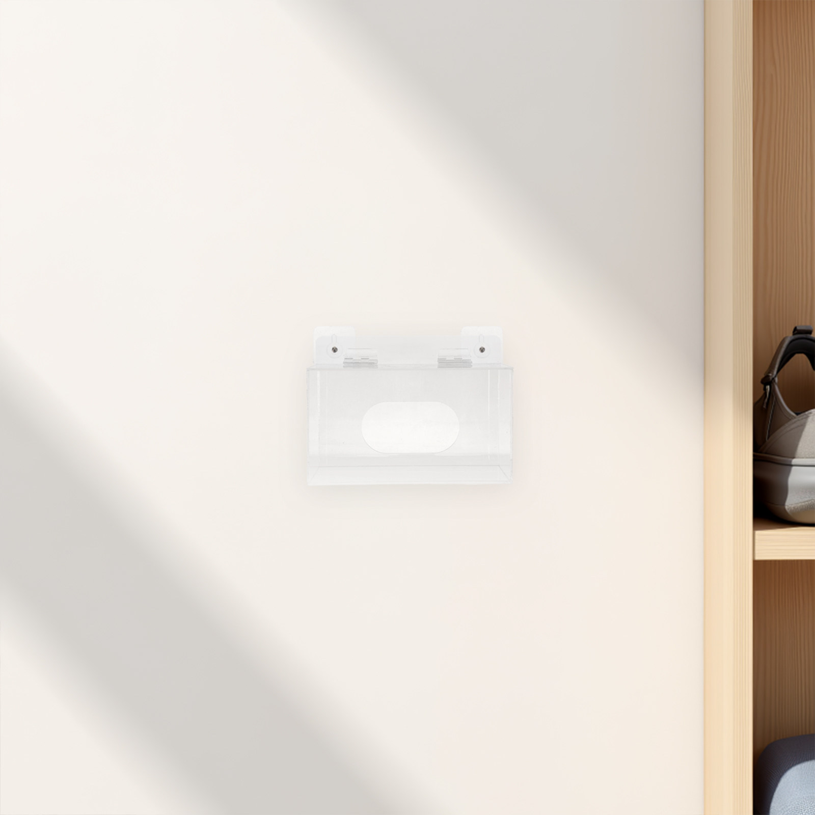 Şeffaf Akrilik Yüz Maskesi Düz - Face Mask Storage Box incelemesi ve fiyatı