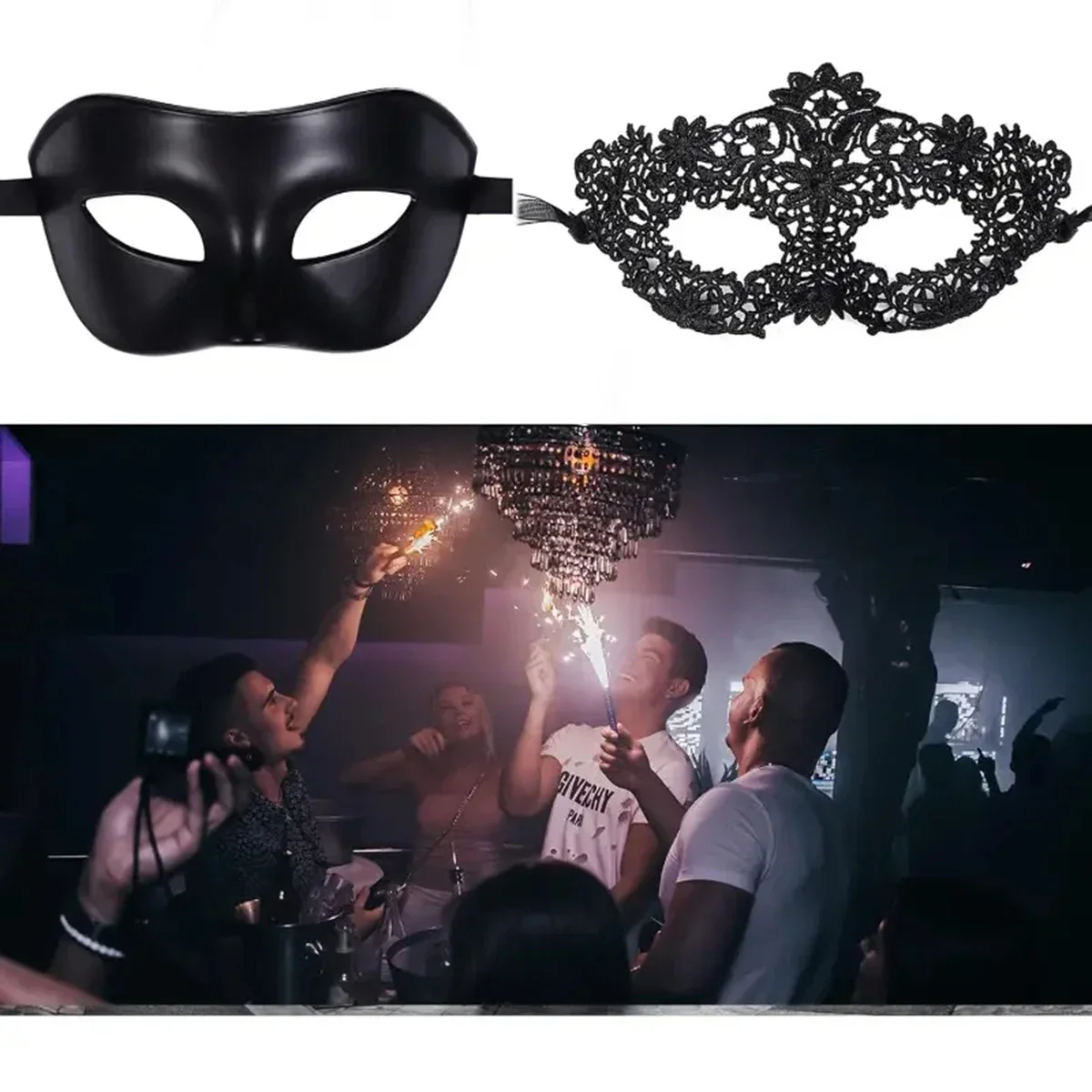 Çiftler için 2 adet Zarif Siya - Black Face Mask Pack incelemesi ve fiyatı