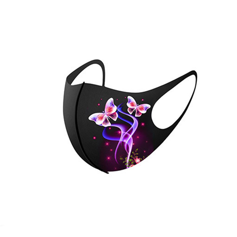 Yeni Buz İpek Serigrafi Baskıl - Cloth Face Mask Washable incelemesi ve fiyatı