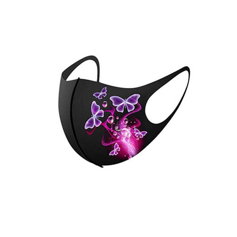 Yeni Buz İpek Serigrafi Baskıl - Cloth Face Mask Washable incelemesi ve fiyatı