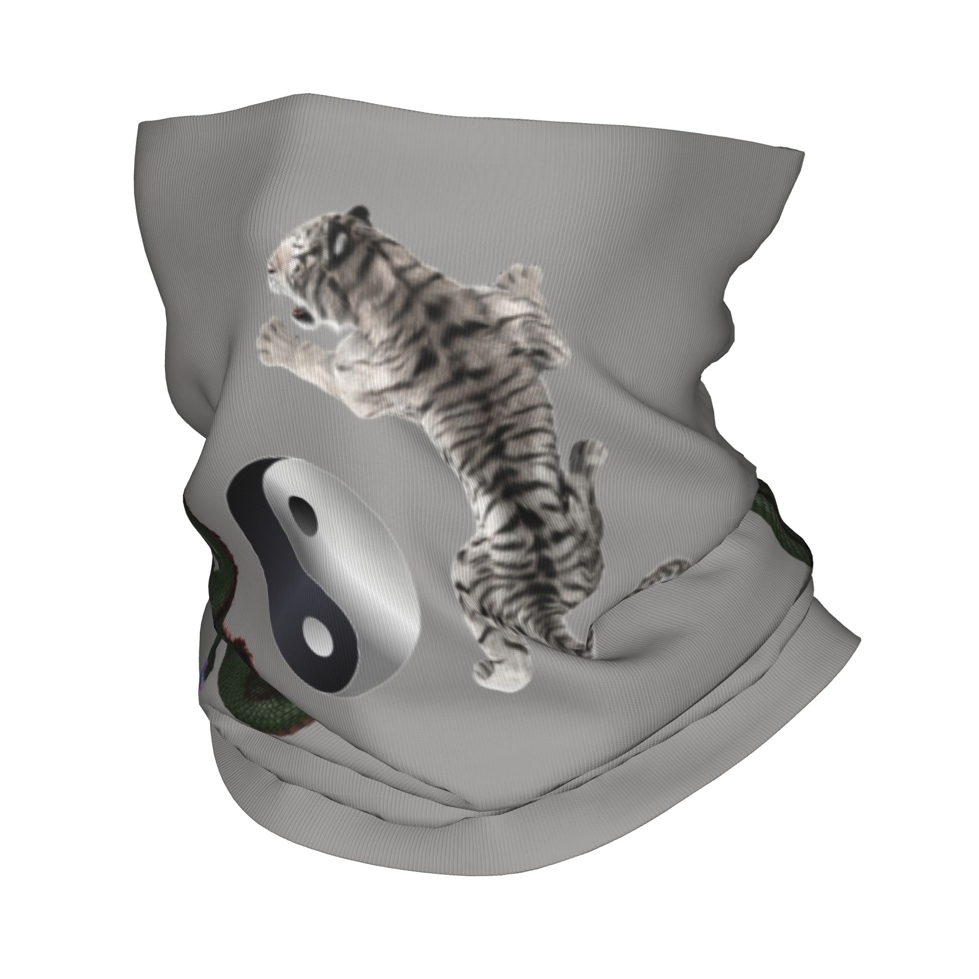 Özel Yin Yang Ejderha ve Kapla - Neck Gaiter Face Cover incelemesi ve fiyatı