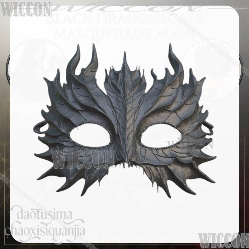 Siyah Dragonscale Maskeli Balo - Black Face Mask Pack incelemesi ve fiyatı